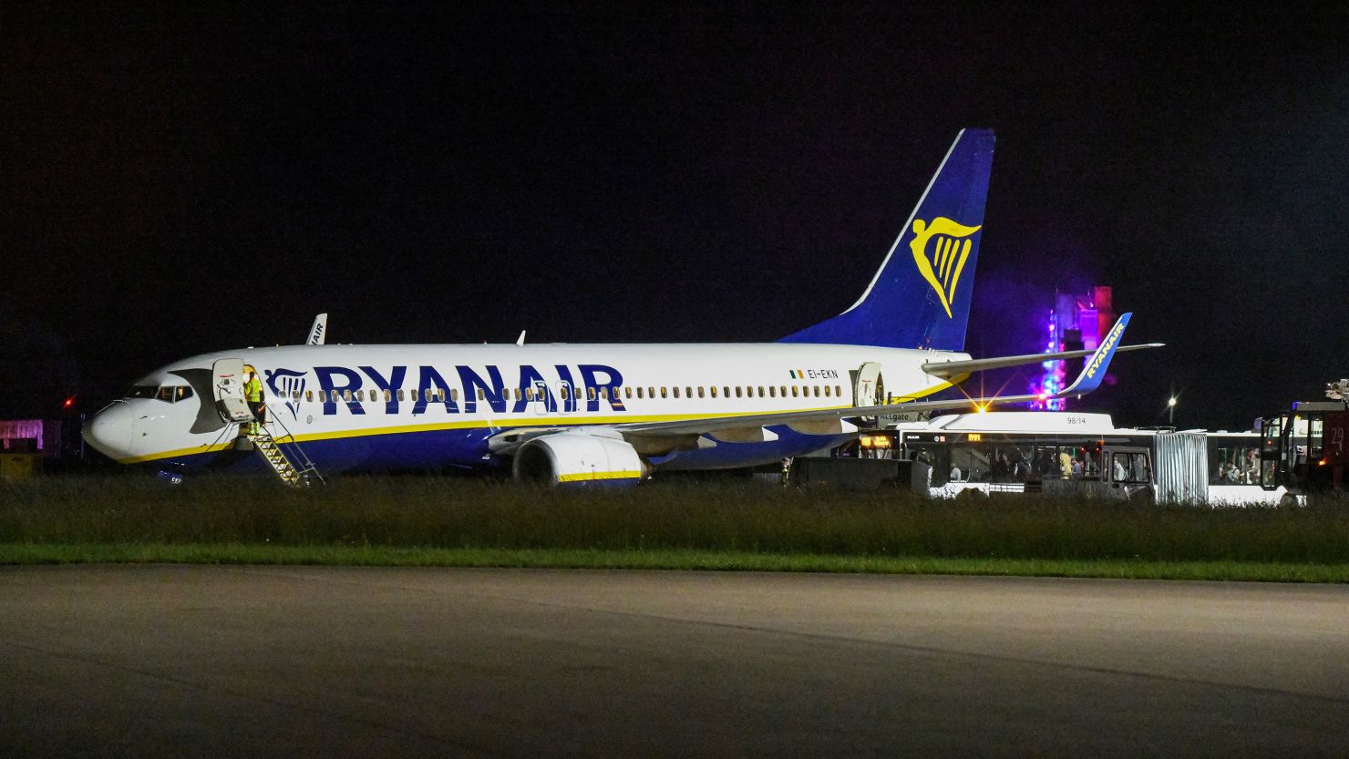 alt="Ryanair Flight Makes Emergency Landing in Germany After Severe Turbulence Injures Nine"