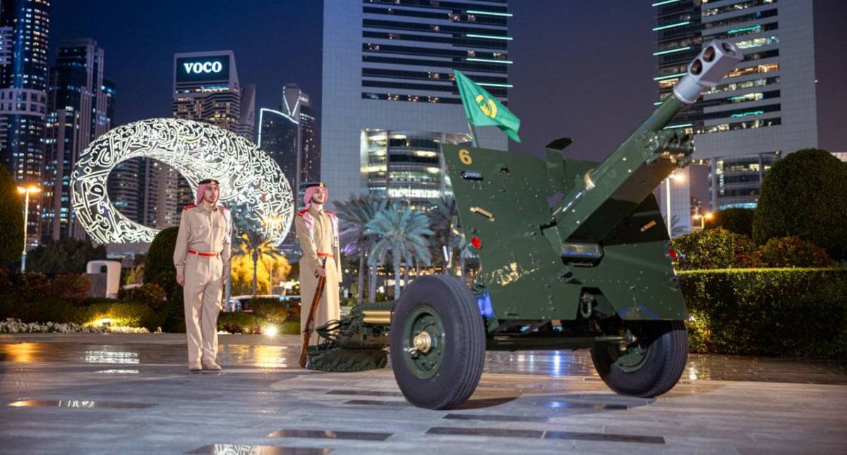 alt="Boom of Tradition: Dubai Police Set for Eid Al Adha Cannon Firing in Six Locations"