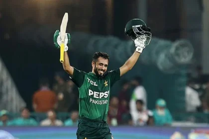 alt="Mohammad Haris Smashes Maiden Century as Pakistan Seal 3-0 T20 Series Sweep Over Bangladesh"