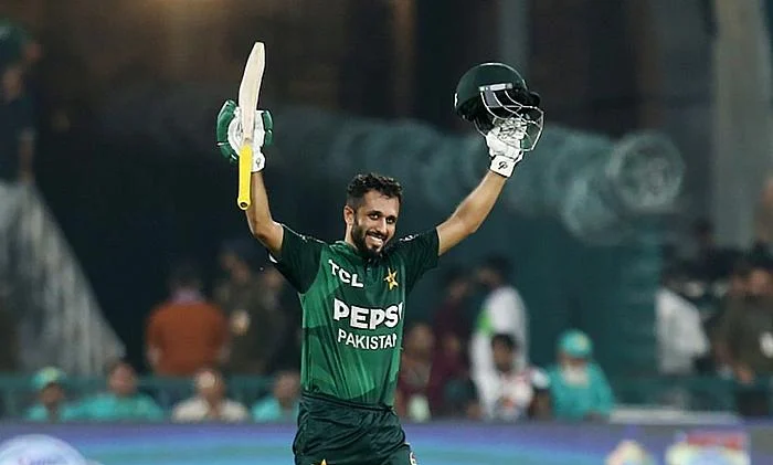 alt="Mohammad Haris Smashes Maiden Century as Pakistan Seal 3-0 T20 Series Sweep Over Bangladesh"
