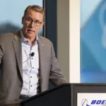 alt="Former Lockheed CFO Jay Malave is hired by Boeing, and Brian West becomes an adviser"