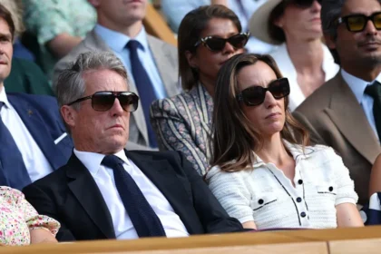 alt="Hugh Grant's Wimbledon Royal Box Nap Causes a Worldwide Meme Storm"