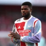 alt="Thomas Partey, a former Arsenal player, is accused of five rape offences"