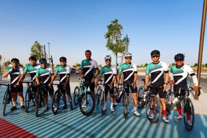 alt="Cyclists Travel Through Scenic Al Ain to Abu Dhabi on a Revised Course"