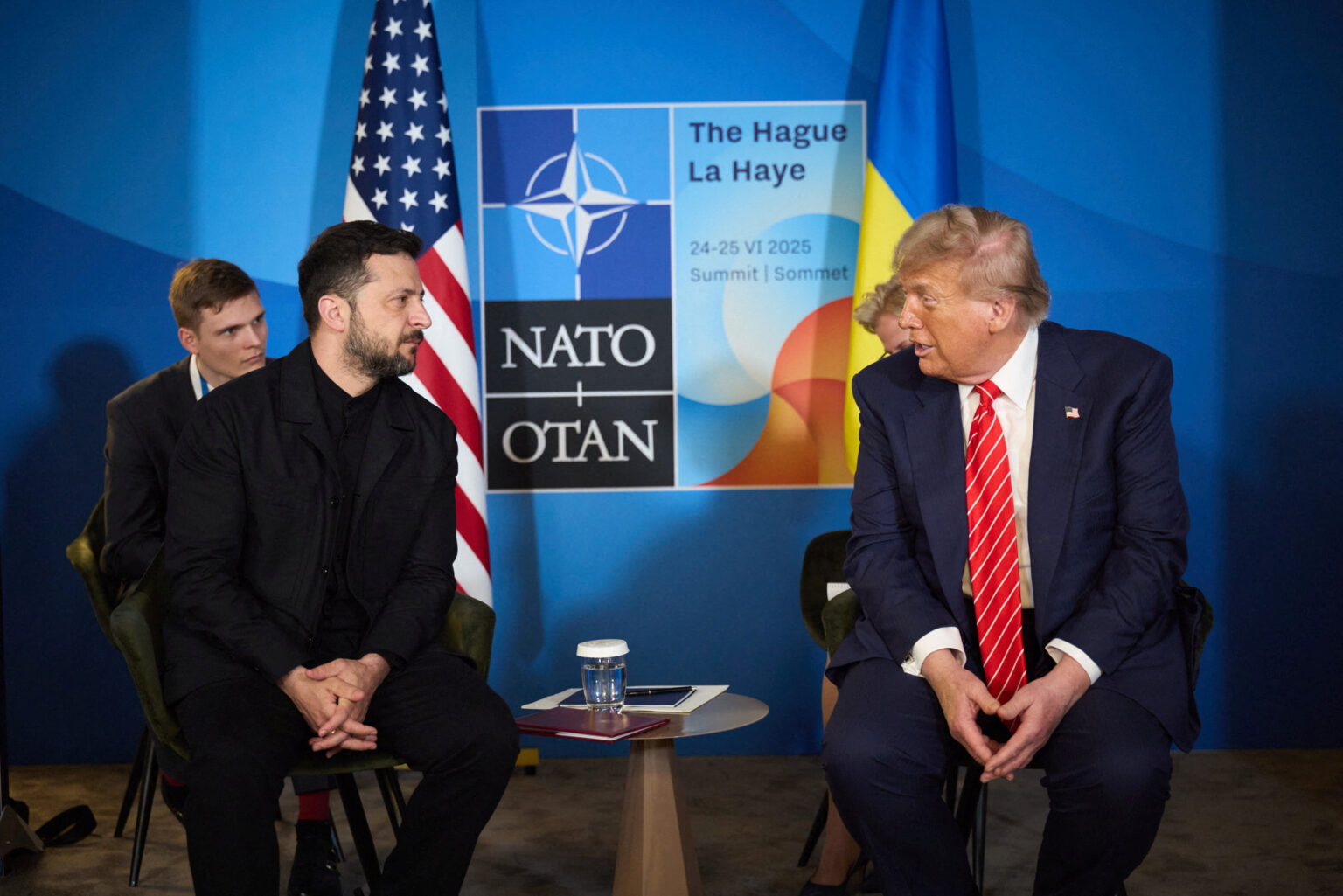 alt="Under pressure from Russia, Trump promises Ukraine more defensive weapons"
