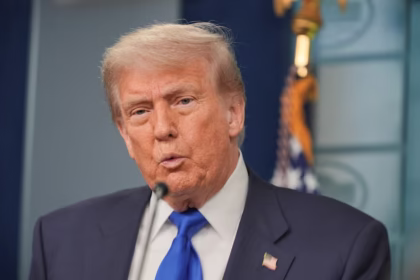 alt="Trump says the ceasefire in Gaza may be "close," possibly within a week"