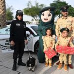 alt="Dubai Police Make Children Smile with a Sweet Event"