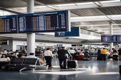 alt="France's Air Traffic Strike Intensifies Travel Mayhem At Major Airports"