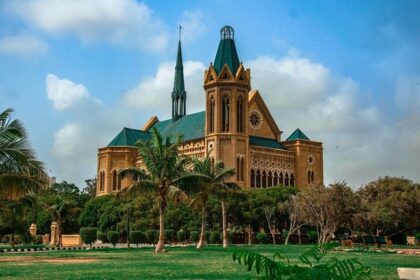 alt="Karachi Looks Into Historic Theft of Frere Hall WWII Memorial Shields Stolen"