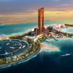 alt="By 2030, Bvlgari's Golden Island Oasis will make its debut in Abu Dhabi"
