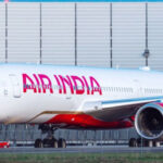 alt="During Mumbai's monsoon rains, an Air India plane skids off the runway"