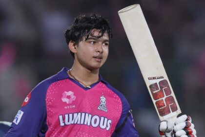 alt="Vaibhav Suryavanshi becomes the youngest Indian youth test wicket-taker"