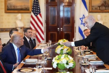 alt="Trump is nominated by Netanyahu for the Nobel Prize, but is he eligible?"