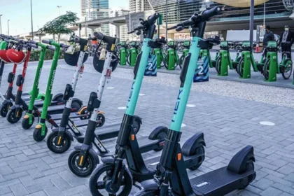 alt="In 2024, 656 e-scooters were seized by Dubai Police for traffic violations in Al Barsha"