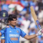 alt="Shubman Gill smashes records and breaks a double century"