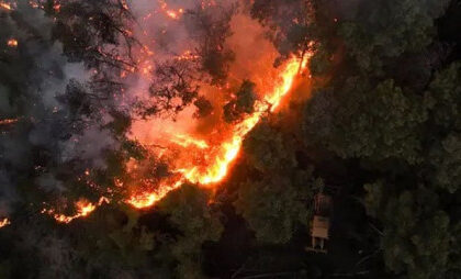 alt="Syria Wildfires Cause Explosions and Widespread Evacuations in Latakia"
