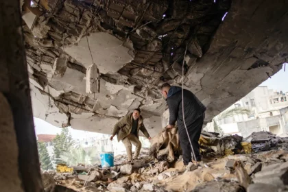 alt="45-dead-in-rafah-as-u-s-officials-head-to-israel"