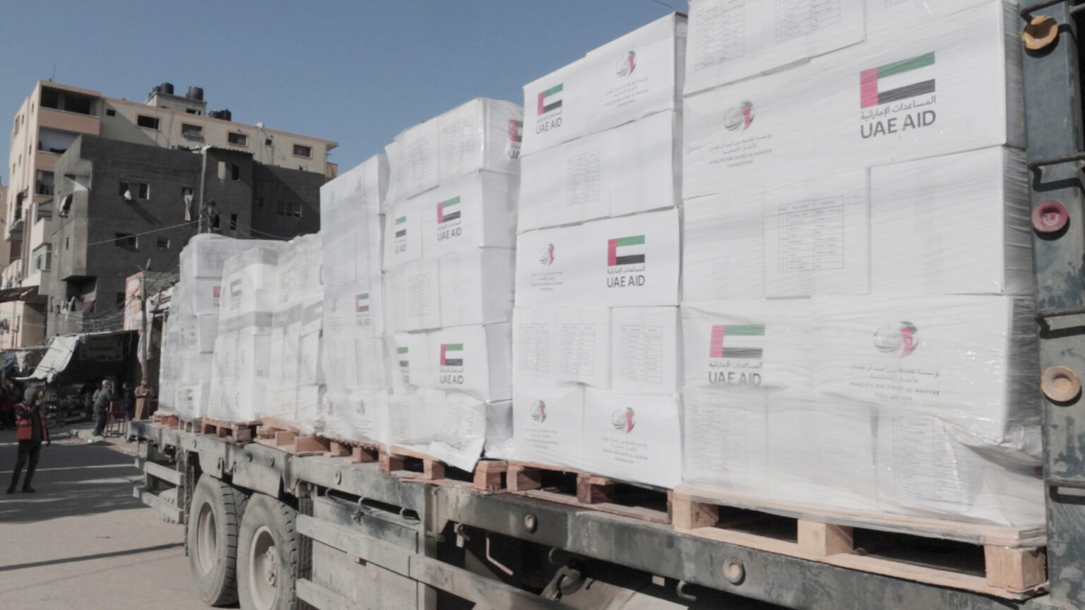 alt="uae-sends-250-aid-convoys-to-gaza-delivering-1.6-million-relief-parcels"