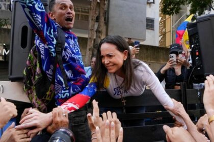 alt="venezuelan-opposition-leader-machado-to-appear-in-public-soon-says-representative"