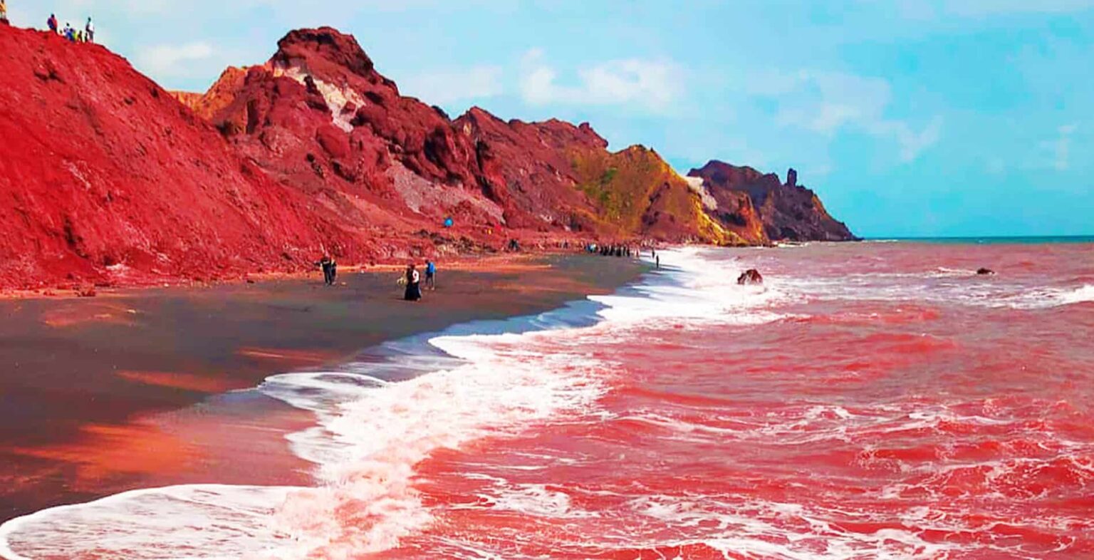 alt="rain-turns-irans-hormuz-island-seas-bright-red-in-surreal-natural-display"