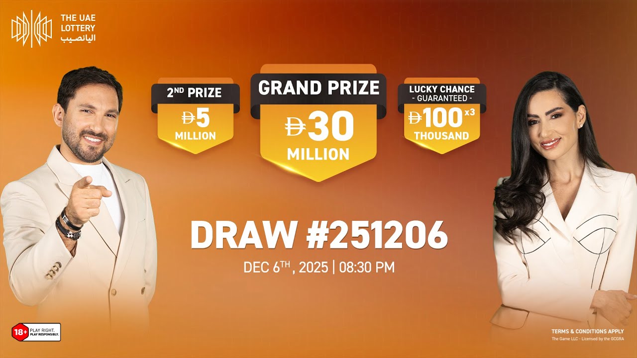 alt="dh30-million-uae-lottery-draw-winning-numbers-announced"