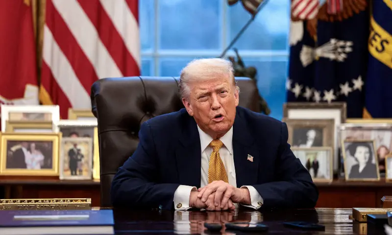 alt="trump-states-he-is-not-thinking-purely-of-peace-in-greenland-push-as-eu-leaders-denounce-blackmail"