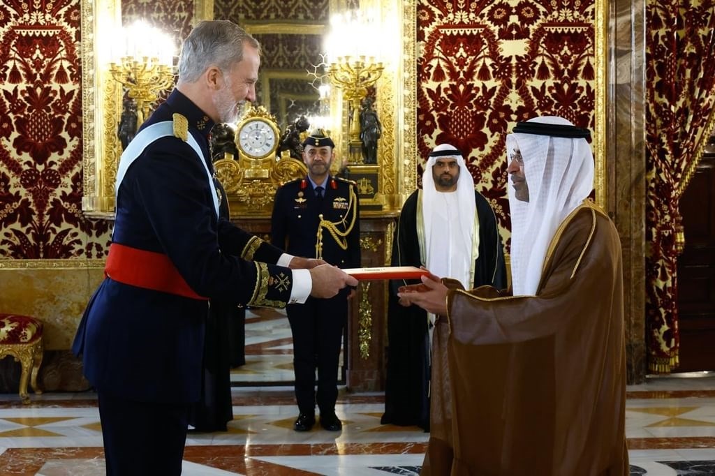 alt="uae-ambassador-presents-credentials-to-king-of-spain"