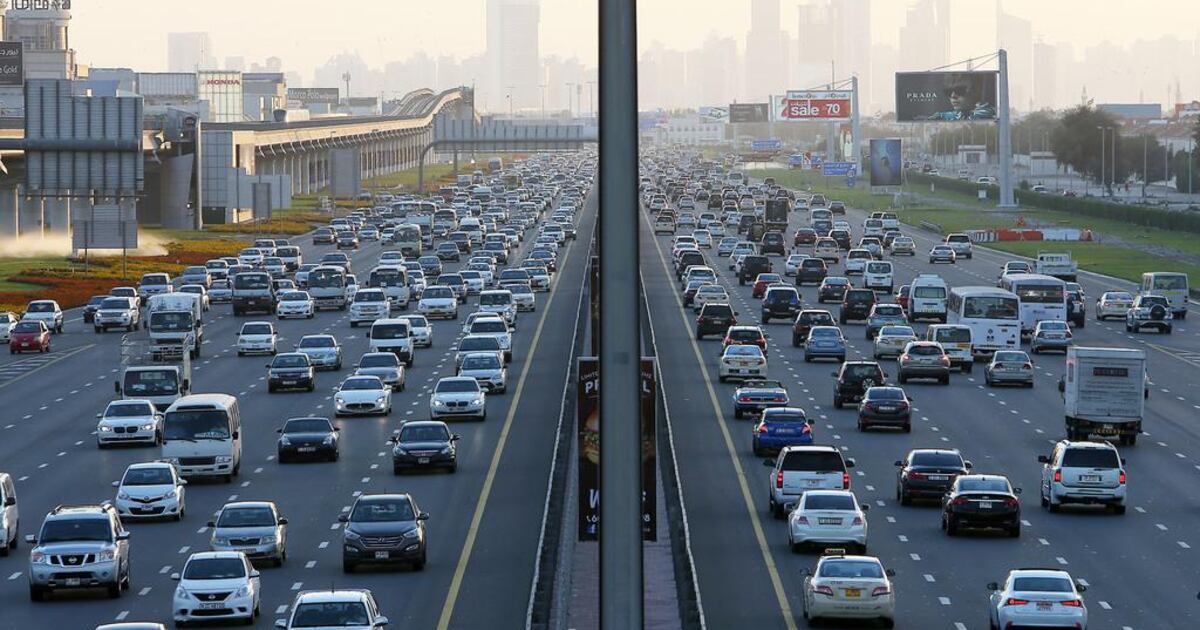 alt="heavy-traffic-and-accidents-cause-major-delays-for-sharjah-dubai-commuters"